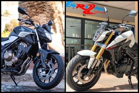 MBP M502N vs Honda CB500F: Battle Of The Middleweight Nakeds!