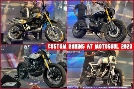 TVS Motosoul 2023: These 4 Modified TVS Ronins Steal The Show