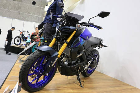 Special Edition Yamaha MT-125 Showcased Abroad