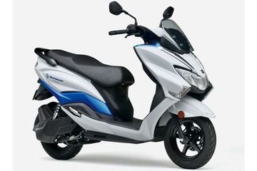 Suzuki Showcases e-Burgman At Japan Mobility Show 2023 Suzuki Showcases e-Burgman At Japan Mobility Show 2023
