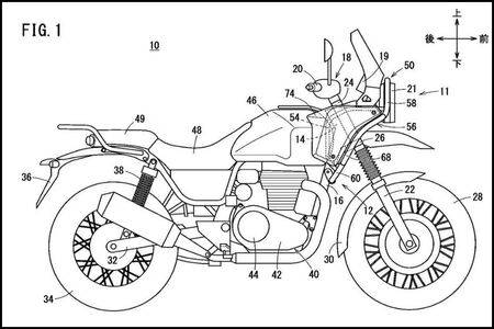 Honda Developing A CB350 Based Royal Enfield Himalayan Rival