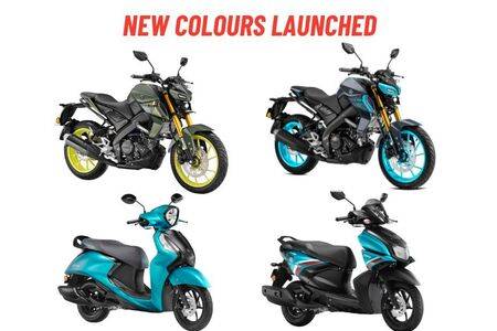 Yamaha MT-15 V2, Fascino 125 Fi Hybrid And RayZR 125 Fi Hybrid Launched In New Colours