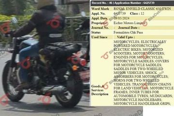 Royal Enfield Classic 650 Twin Name Confirmed; Trademark Filed Royal Enfield Classic 650 Twin Name Confirmed; Trademark Filed