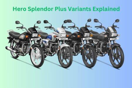 Hero Splendor Plus Variants Explained