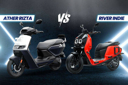 Watch Video: Ather Rizta VS River Indie Electric Scooters: Storage Comparison