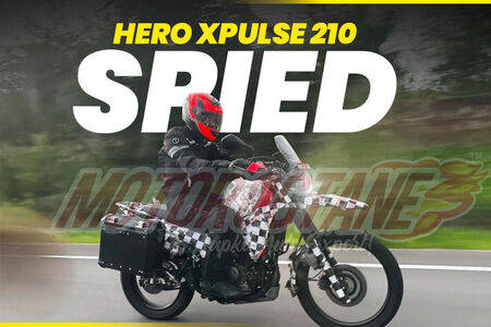 Upcoming Hero XPulse 210 Spied