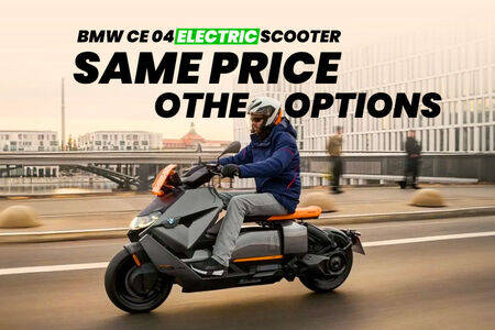 BMW CE 04 Electric Scooter: Same Price Other Options