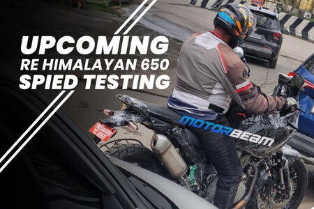 Royal Enfield Himalayan 650 Spotted Testing For The First Time