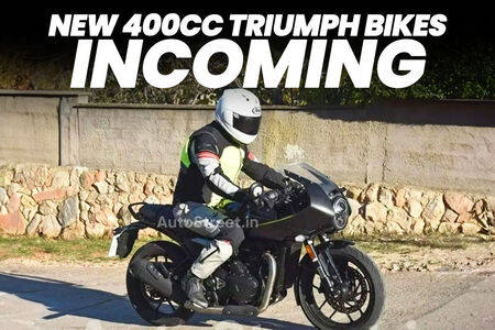 Two New Triumph 400cc Bikes Expected To Launch This Festive Season 