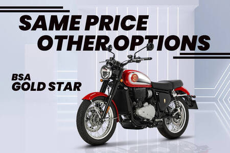 BSA Gold Star Retro Roadster: Same Price Other Options