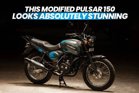 This Modified Bajaj Pulsar 150 Looks Absolutely Stunning 