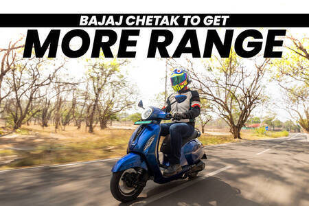 Bajaj Chetak To Get Longer Range With New Batteries In The Future