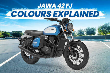 2024 Jawa 42 FJ Colours Explained