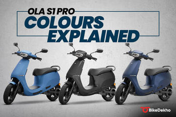 Ola S1 Pro Electric Scooter: Colours Explained Ola S1 Pro Electric Scooter: Colours Explained