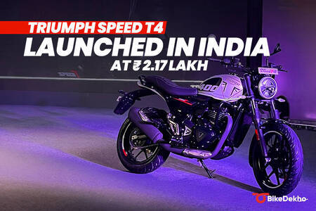 BREAKING: Triumph Speed T4 & 2025 Speed 400 Launched In India