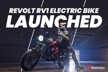 BREAKING: Revolt RV1 Electric Bike Launched; Revolt RV400 Updated