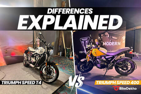 Triumph Speed T4 vs Triumph Speed 400: Differences Explained