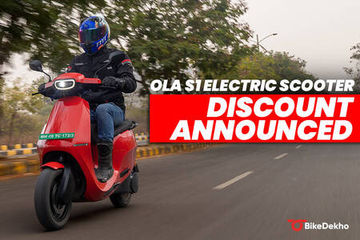 Ola Electric Announces Massive Discount On The S1 Electric Scooter Line-up Ola Electric Announces Massive Discount On The S1 Electric Scooter Line-up