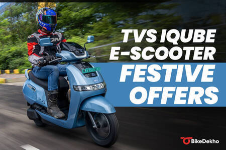 TVS iQube Gets Discounts And Cashback Offers For The Festive Season