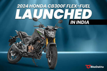 BREAKING: 2024 Honda CB300F Flex-fuel Launched at Rs 1.70 Lakh BREAKING: 2024 Honda CB300F Flex-fuel Launched at Rs 1.70 Lakh