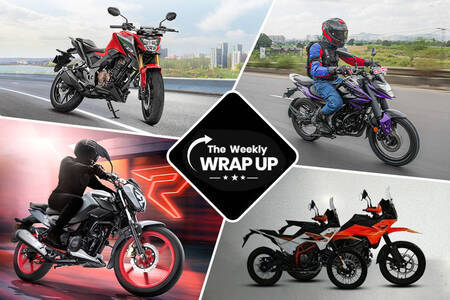 Weekly Bike News Wrap-up: Honda CB300F Flex-fuel, Bajaj Pulsar N125 and the TVS Raider iGO Launched, KTM 390 Adventure Specs Leaked and more