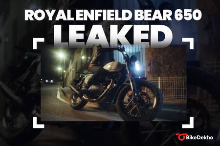 Royal Enfield Bear 650 Leaked Before Official Unveil