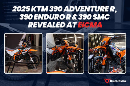 2025 KTM 390 Adventure R, 390 Enduro R and 390 SMC Revealed at the EICMA 2024