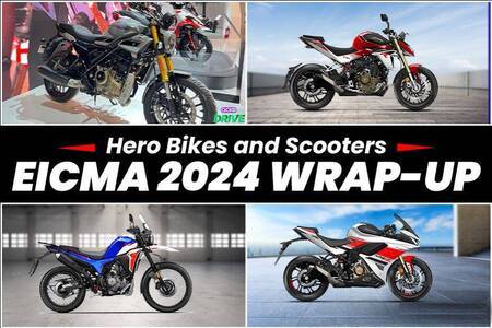 Hero Bikes and Scooters EICMA 2024 Wrap-Up: Hero Karizma XMR 250, Xtreme 250R, XPulse 210, Mavrick 440 and more