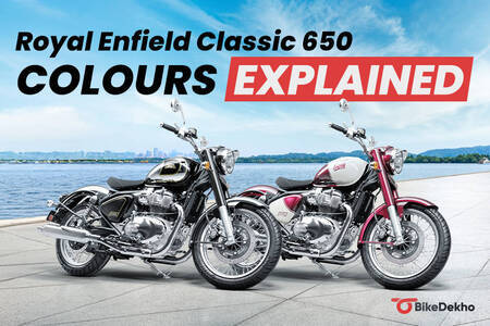 Royal Enfield Classic 650: Colours Explained