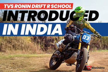 TVS Launches Ronin Drift R School in India TVS Launches Ronin Drift R School in India