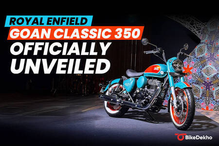 Royal Enfield Goan Classic 350 Officially Unveiled