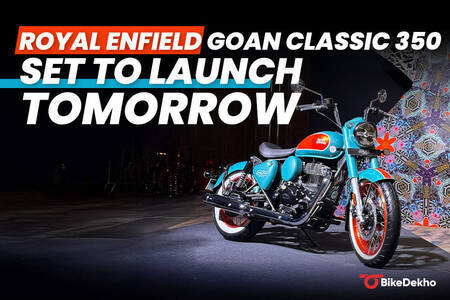 Royal Enfield Goan Classic 350 To Be Launched Tomorrow