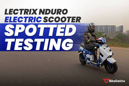 EXCLUSIVE: Lectrix NDuro Electric Scooter Spotted Testing