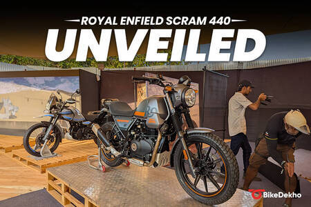 BREAKING: Royal Enfield Scram 440 Unveiled 