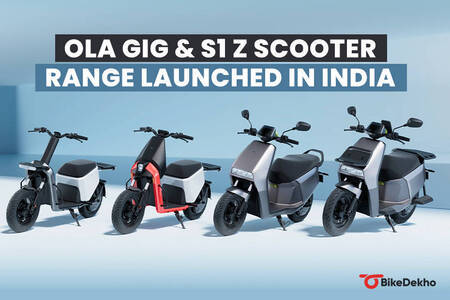 BREAKING: Ola Gig & S1 Z Scooter Range Launched In India 