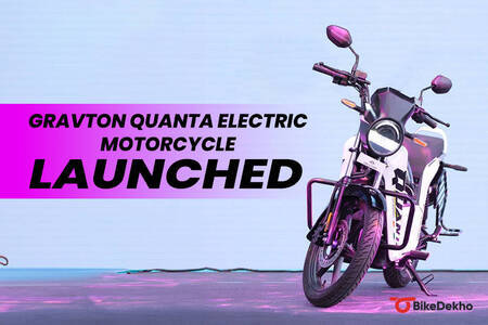 Gravton Quanta Electric Motorcycle Launched in India