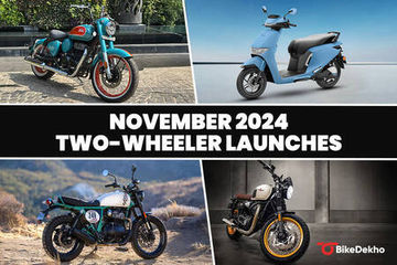 All The Two-Wheeler Launches Of November 2024 All The Two-Wheeler Launches Of November 2024