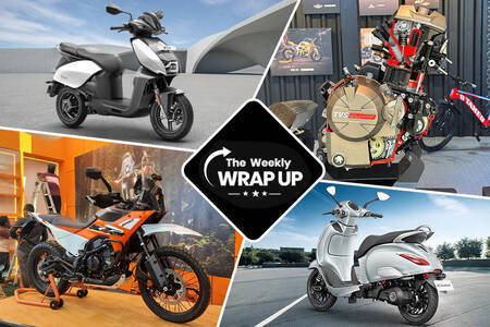 This Week’s Two-Wheeler News Wrap-up: 2025 KTM 390 Adventure, TVS’ New Engine, New Bajaj Chetak, Hero Vida V2, And More