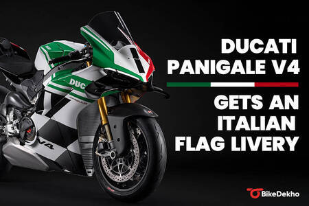 Ducati Panigale V4 Tricolore Unveiled: Features Italian Flag Livery