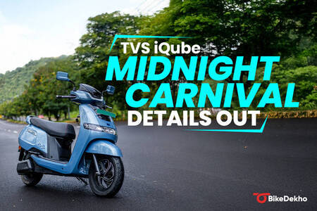 TVS Announces iQube Midnight Carnival Limited Time Offers, 10 Lucky Winners To Get Free iQubes