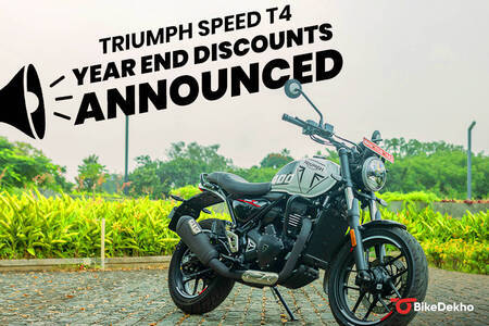 Triumph Speed T4 Gets Massive Year-End Discount