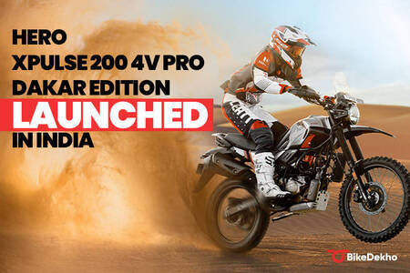 BREAKING: Hero Xpulse 200 4V Dakar Edition Launched