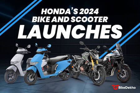 All the Honda Bikes and Scooters Launched In 2024