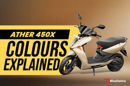 New Ather 450X Colours Explained In Detail