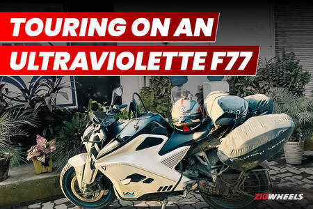 Touring On An Ultraviolette F77 Mach 2 In India