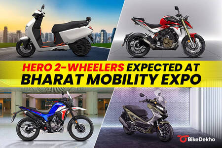 Hero Bikes And Scooters Expected At Bharat Mobility Expo