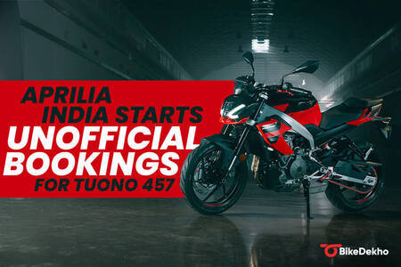 Aprilia Unofficially Starts Bookings For The Tuono 457