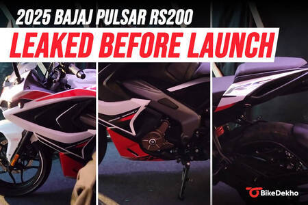 2025 Bajaj Pulsar RS200 Leaked Before Launch