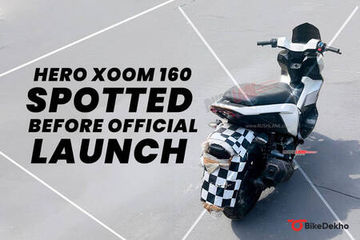 Hero Xoom 160 Spied Testing Before Launch Hero Xoom 160 Spied Testing Before Launch