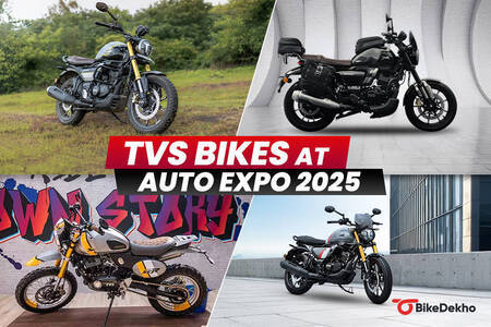 TVS Bikes To Be Showcased At Auto Expo 2025